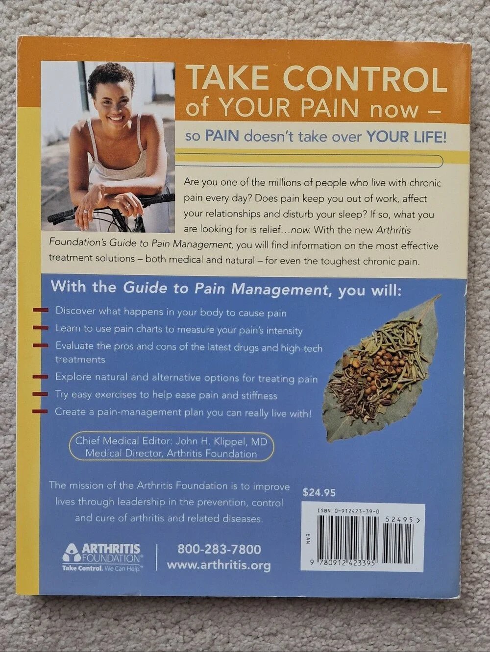 Guide to Pain Management by Susan Bernstein - White/Cream Cover